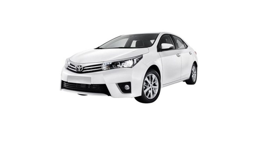 Toyota Corolla auto a noleggio disponibile all'aeroporto di Rodi