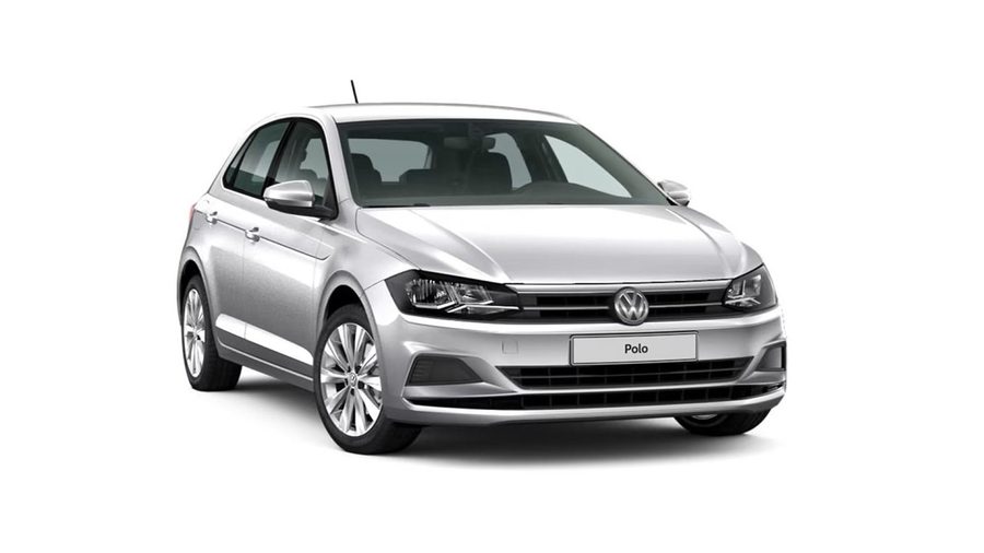 Volkswagen Polo auto a noleggio disponibile all'aeroporto di Rodi